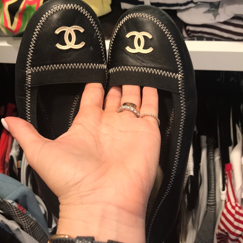 Chanel flats